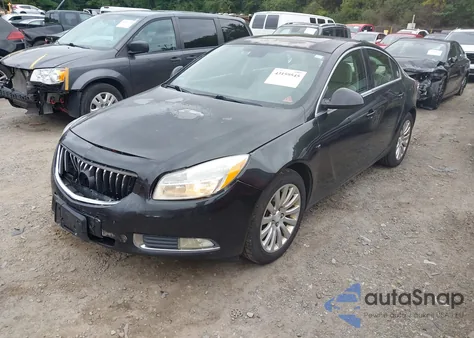 2011 Buick Regal Cxl Russelsheim из США, поврежденный, VIN W04GP5EC7B1007612